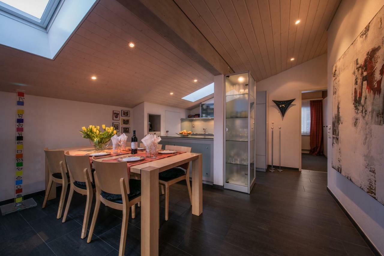 Chalet Primula Penthouse Wengen Exteriör bild